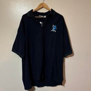 Vintage 90s M&M’s Navy Embroidered Golf Polo Shirt Size Men’s 2XL